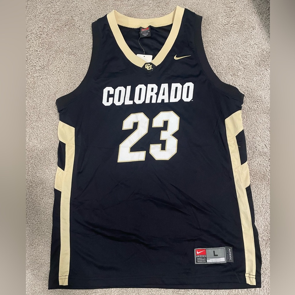 University of Colorado Boulder Basketball Jersey